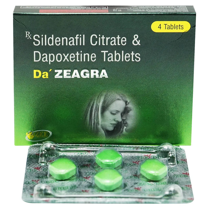 Sildenafil 100 mg & Dapoxetine 60 mg Tablets