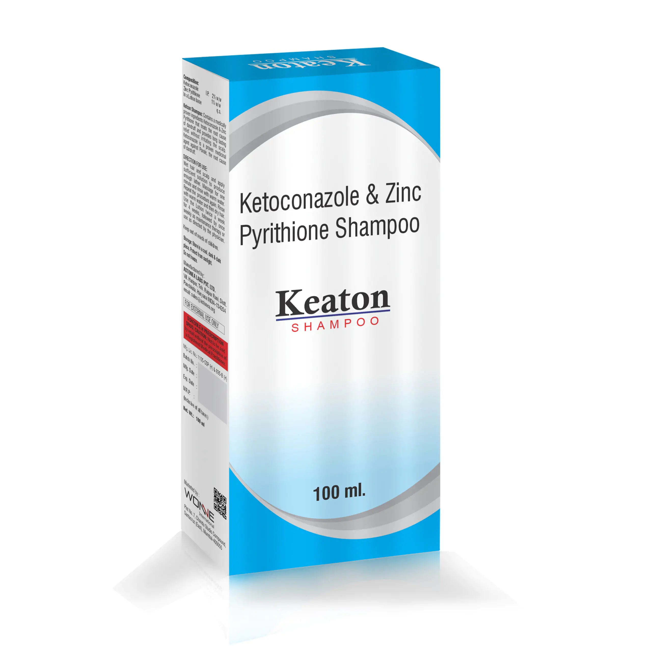 Jan Aushadhi Vitran Ketoconazole 2% w/v, Biotin and Zinc Pyrithione 1% w/v Shampoo