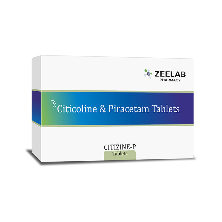 Citicoline 500 mg + Piracetam 800 mg Tablets