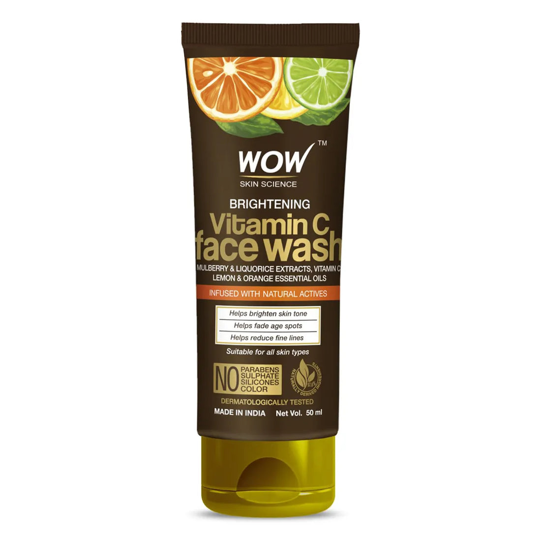Wow Skin Science Brightening Vitamin-C Face Wash