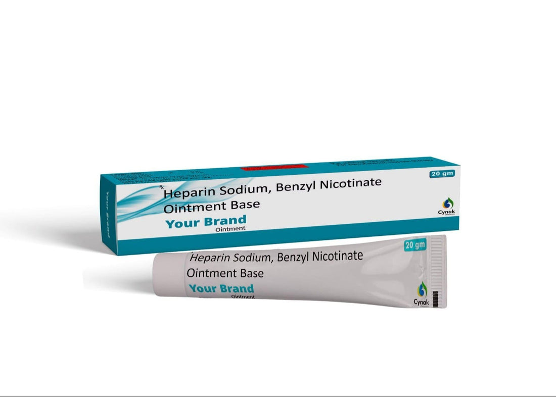 Heparin Sodium 50IU and Benzyl Nicotinate 2mg Ointment